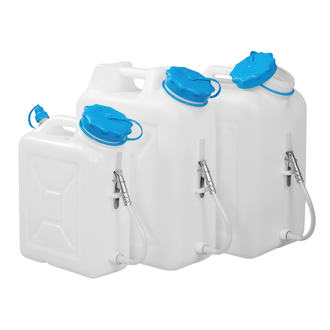 W/M carboy PE-HD 11 lt/pinchc.V2A